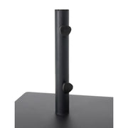 120LB Steel Square Rolling Base - Black - The Great Escape