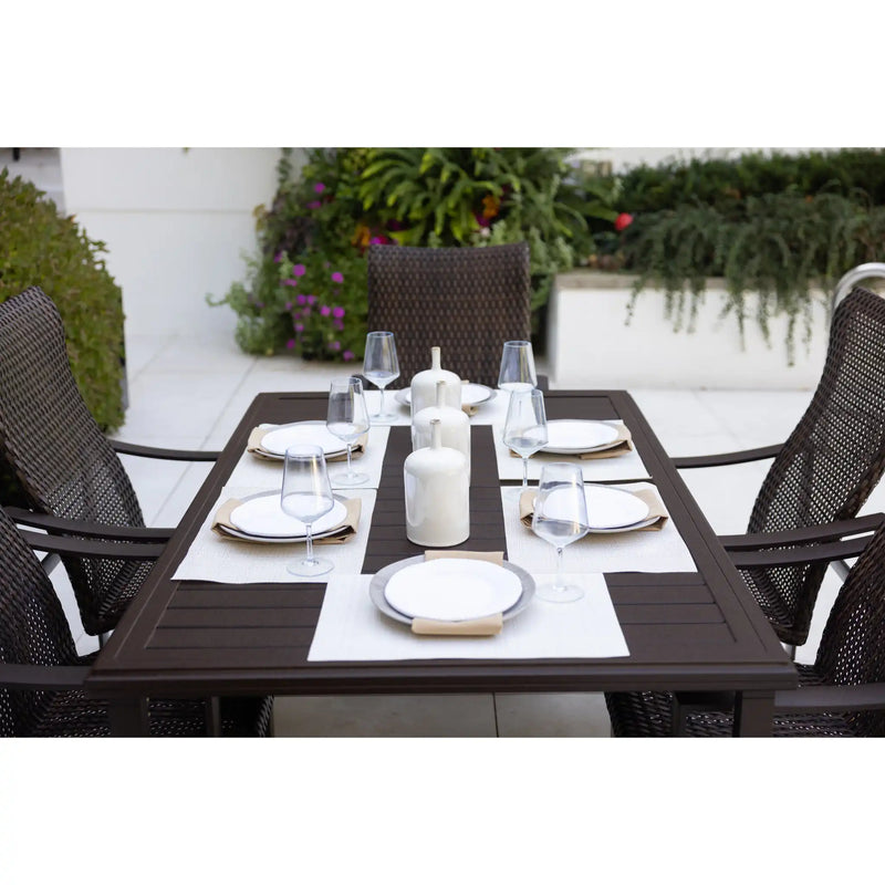 Picture of Kenzo 7 Piece Woven Dining Group