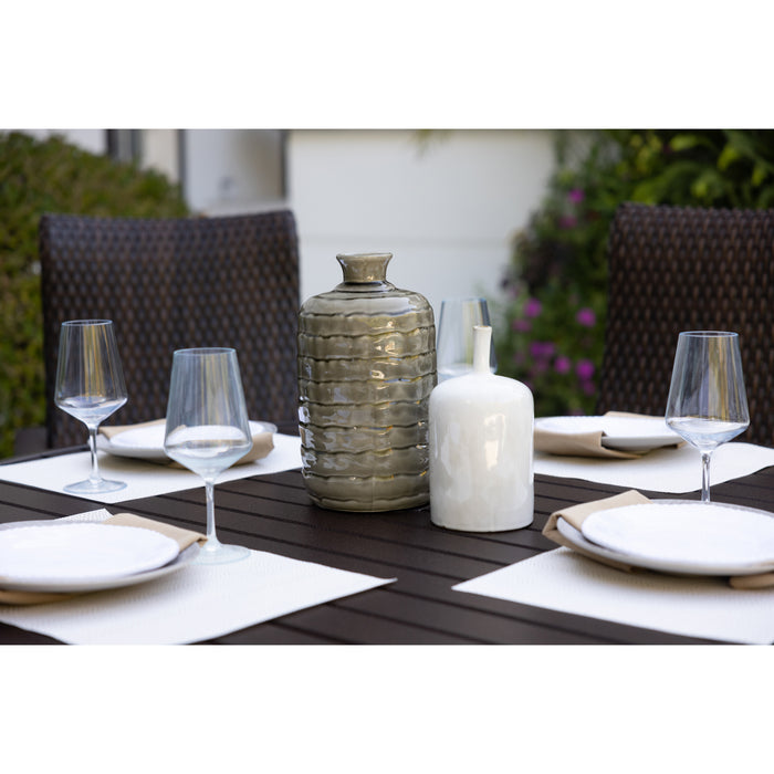 Kenzo 5 Piece Woven Dining Group - The Great Escape