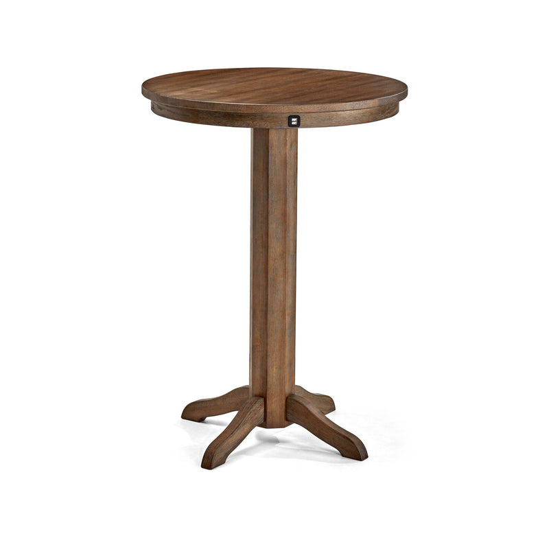 Picture of Traditional Pub Table in Rustic Dark Brown