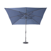 8'x10' Designer Rectangle Infinite 360° Auto Tilt Solar Lux Umbrella Spectrum Indigo - The Great Escape