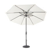 9' Designer Infinite 360° Auto Tilt Solar Lux Umbrella Natural - The Great Escape