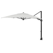 10'x13' Designer Rectangle Solar Lux Infinite Tilt Cantilever Umbrella - Natural - The Great Escape