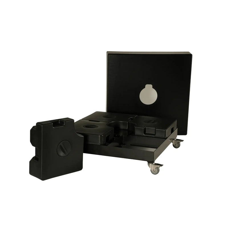 13' Black Deluxe Rolling Cantilever Base - The Great Escape