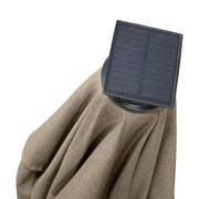 13' Designer Octagon Solar Lux Cantilever Umbrella - Cast Ash - The Great Escape