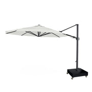 13' Designer Octagon Solar Lux Cantilever Umbrella - Natural - The Great Escape