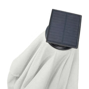 13' Designer Octagon Solar Lux Cantilever Umbrella - Natural - The Great Escape