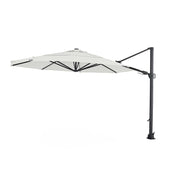 13' Designer Octagon Solar Lux Cantilever Umbrella - Natural - The Great Escape