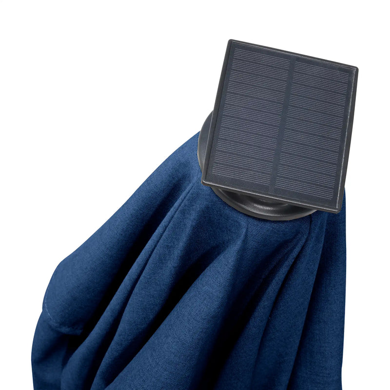 13' Designer Octagon Solar Lux Cantilever Umbrella - Spectrum Indigo - The Great Escape
