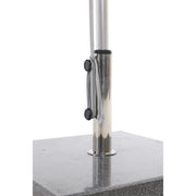 132 lbs. Grey Granite EZ Lock Rolling Umbrella Base - The Great Escape