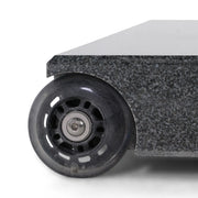 132 lbs. Grey Granite EZ Lock Rolling Umbrella Base - The Great Escape