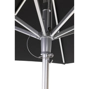 10' Commercial Octagonal Valencia Market Umbrella Black - The Great Escape