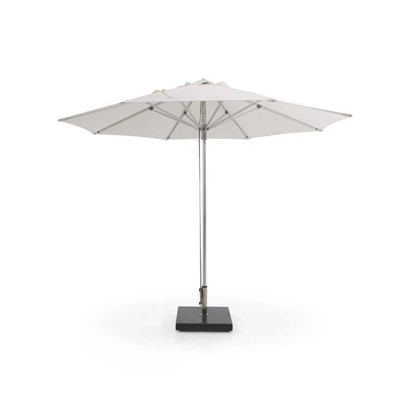 10' Commercial Octagonal Valencia Market Umbrella Natural - The Great Escape