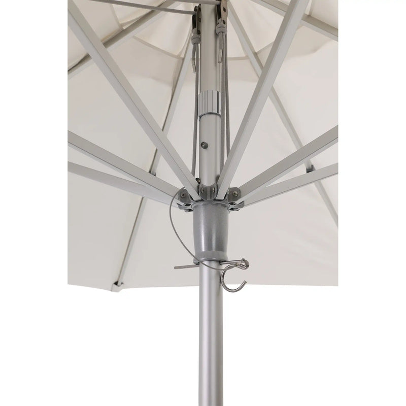 10' Commercial Octagonal Valencia Market Umbrella Natural - The Great Escape