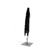 13' Square Commercial Valarium Cantilever Umbrella Black - The Great Escape