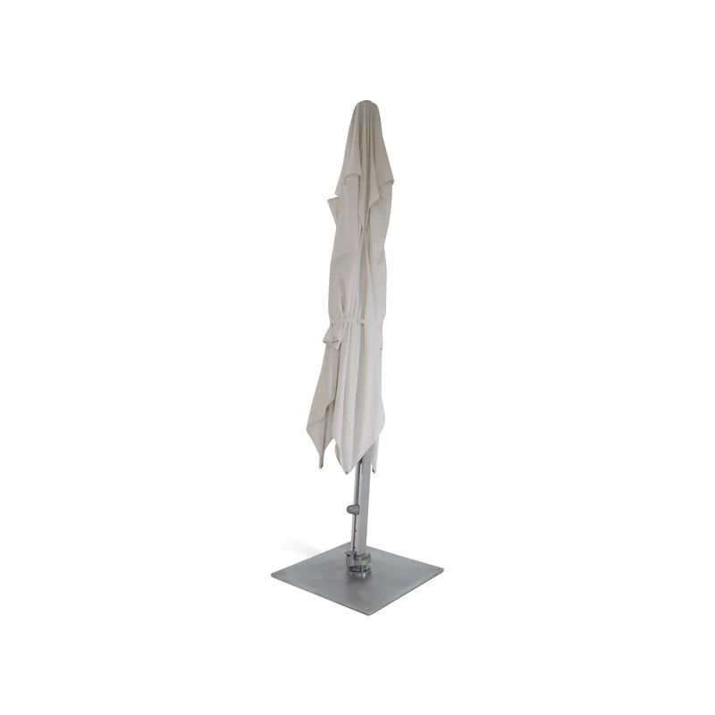 13' Square Commercial Valarium Cantilever Umbrella Natural - The Great Escape