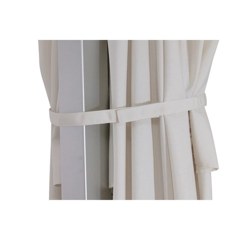 13' Square Commercial Valarium Cantilever Umbrella Natural - The Great Escape