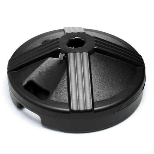 50LB Cement Filled Resin Umbrella Base - Black - The Great Escape
