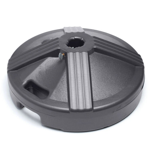 50LB Cement Filled Resin Umbrella Base - Grey - The Great Escape