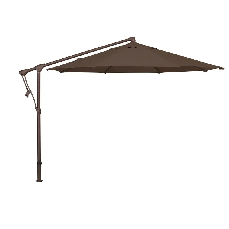 10' Classic Octagon Cantilever Umbrella - Walnut - The Great Escape