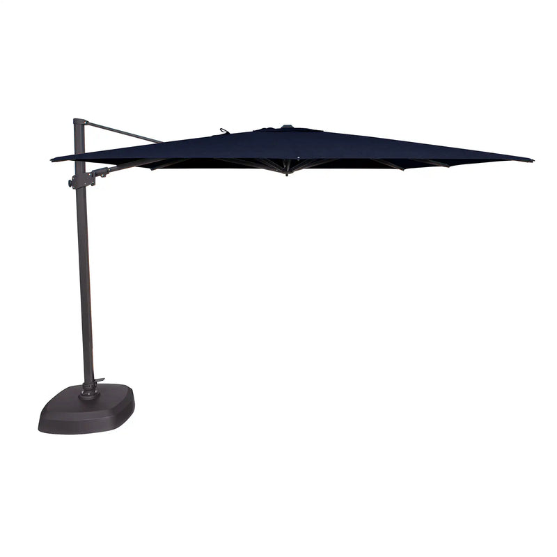 10' Classic Square AKZ Left-To-Right Cantilever Umbrella in Navy - The Great Escape