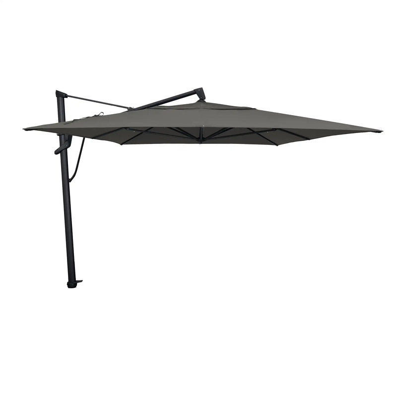 10'x13' Classic Rectangle AKZ Cantilever Umbrella - Charcoal - The Great Escape