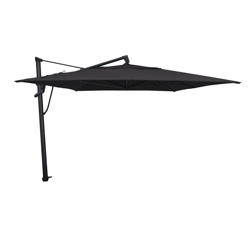 10'x13' Designer Rectangle AKZ+ Cantilever Umbrella - Black - The Great Escape
