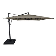 10'x13' Designer Rectangle AKZ+ Cantilever Umbrella - Cast Ash - The Great Escape