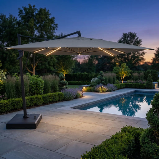 10'x13' Cantilever | Patio Umbrellas | The Great Escape 10'x13' Cantilever | Patio Umbrellas | The Great Escape