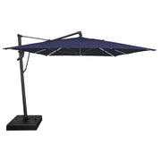 10'x13' Designer Rectangle AKZ+ Starlux Cantilever Umbrella - Indigo - The Great Escape