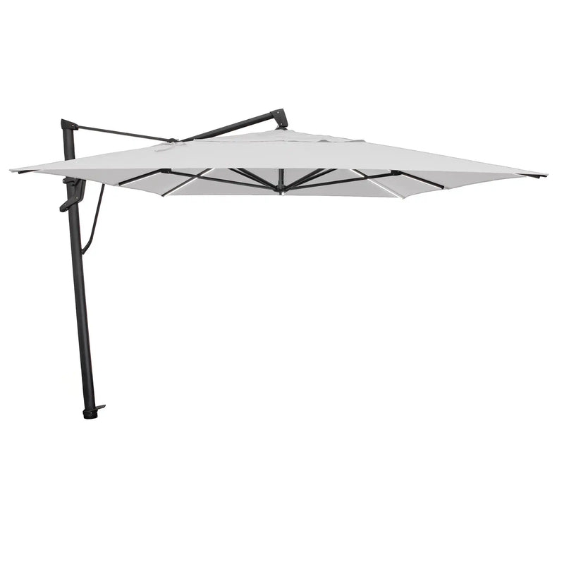 10'x13' Designer Rectangle AKZ+ Starlux Cantilever Umbrella - Natural - The Great Escape