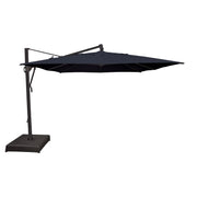10'x13' Classic Rectangle AKZ Cantilever Umbrella Navy - The Great Escape