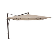 10'x13' Classic Rectangle AKZ Cantilever Umbrella Champagne Linen - The Great Escape