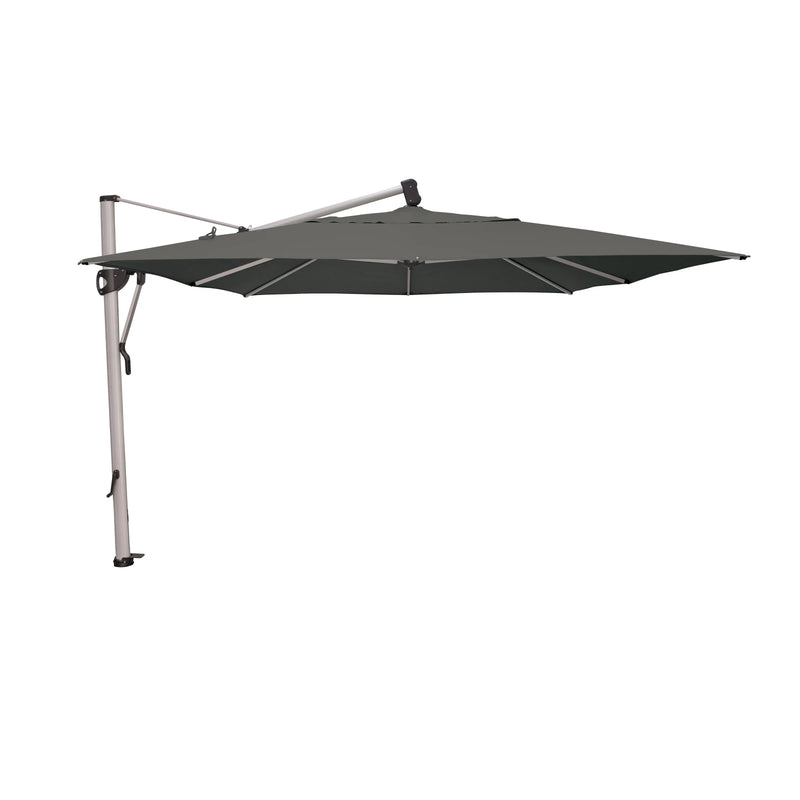 10'x13' Classic Rectangle AKZ Cantilever Umbrella - Charcoal - The Great Escape