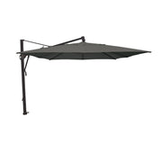 10'x13' Classic Rectangle AKZ Cantilever Umbrella Charcoal - The Great Escape