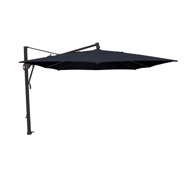 10'x13' Classic Rectangle AKZ Cantilever Umbrella Navy - The Great Escape