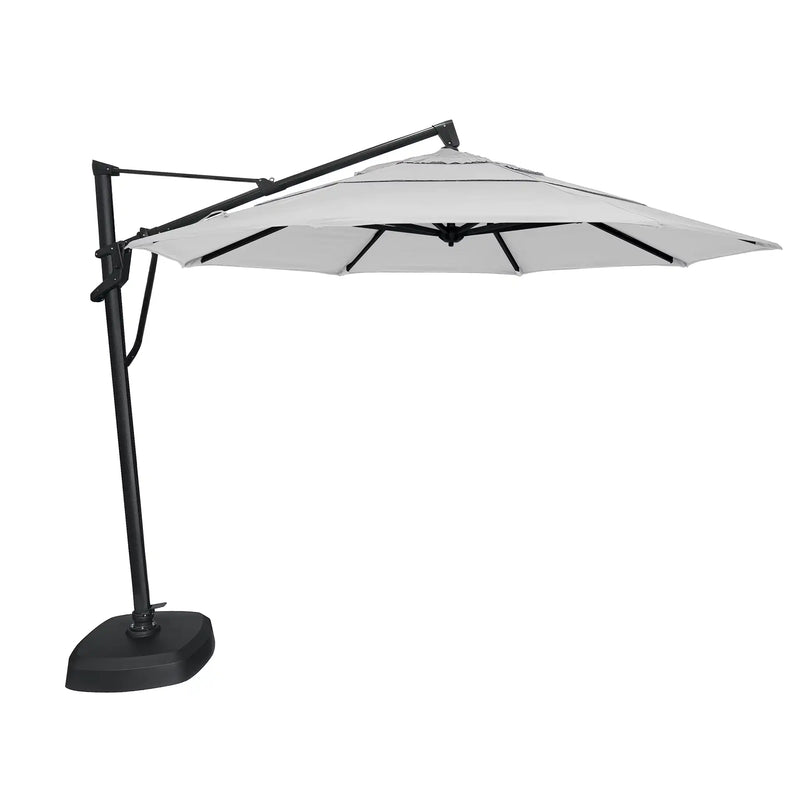 11' Designer AKZ+ Octagon Cantilever Umbrella Natural - The Great Escape