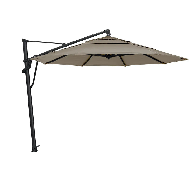 11' Designer AKZ+ Octagon Cantilever Umbrella Cast Ash - The Great Escape