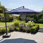 11' Designer AKZ+ Octagon Cantilever Umbrella Indigo - The Great Escape