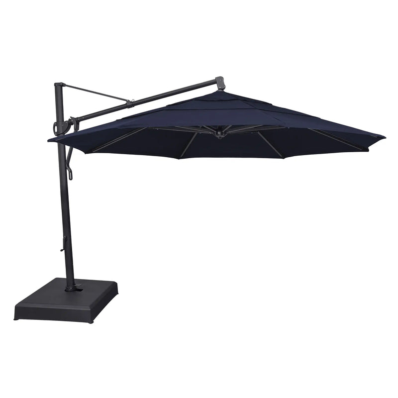 13' Classic Octagon AKZ Cantilever Umbrella - Navy - The Great Escape
