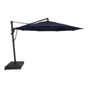 13' Classic Octagon AKZ Left-To-Right Tilt Cantilever Umbrella - Navy - The Great Escape