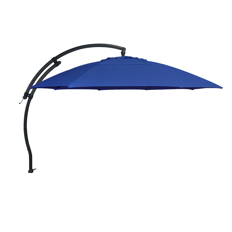 13' Deluxe Octagon Dome Front-To-Back Tilt Cantilever Umbrella - Cobalt - The Great Escape