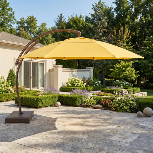 13' Deluxe Octagon Dome Tilting Cantilever Umbrella