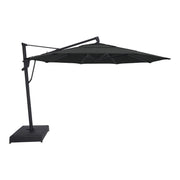 13' Designer Octagon AKZ+ Infinite Tilt Cantilever Umbrella - Black - The Great Escape