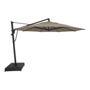 13' Designer Octagon AKZ+ Infinite Tilt Cantilever Umbrella - Cast Ash - The Great Escape