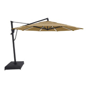 13' Designer Octagon AKZ+ Starlux Cantilever Umbrella - Heather Beige - The Great Escape