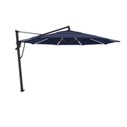 13' Designer Octagon AKZ+ Starlux Cantilever Umbrella - Indigo - The Great Escape