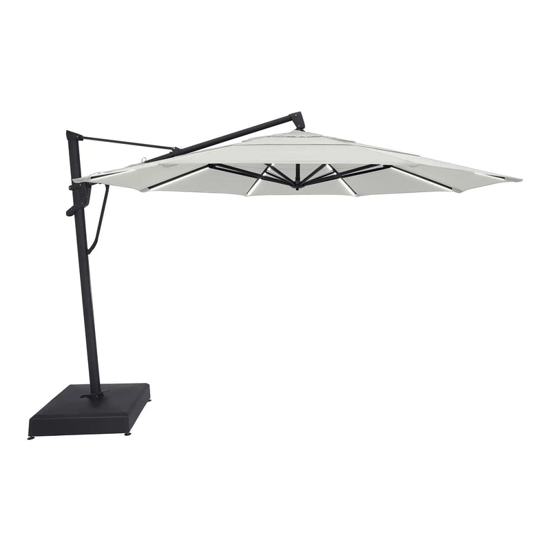 13' Designer Octagon AKZ+ Cantilever Umbrella - Natural - The Great Escape