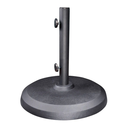 50LB Designer Cast Aluminum Umbrella Base - Antracite - The Great Escape