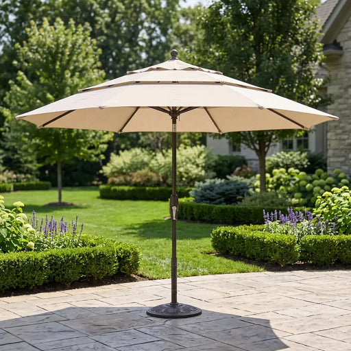 collegiate patio umbrellas Cantilever Umbrella Belmont Garden The PURPLE LEAF 15 FT Patio Market Umbrella Ainfox 13ft Large Patio Umbrella,